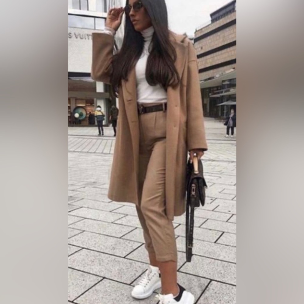 Zara tan trousers